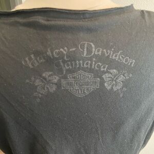 Harley-Davidson women’s Jamaica Black Graphic T-Shirt Size L